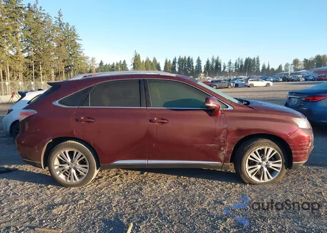 2013 Lexus Rx 350 из США, поврежденный, VIN 2T2ZK1BA3DC121447